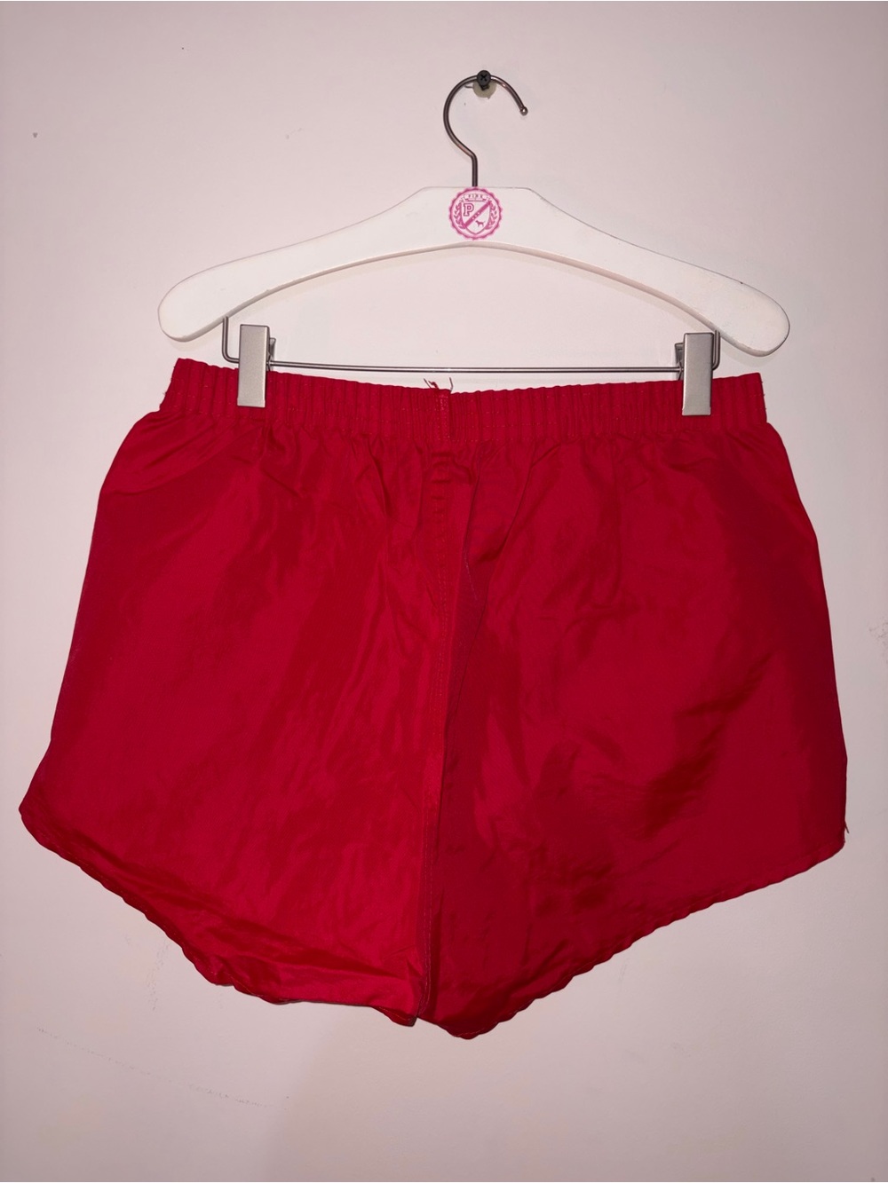 Vintage Russell Athletic Red Women’s Athletic Shorts - Picture 4 of 4